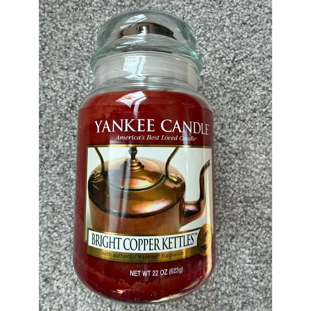 Yankee Candle Bright Copper Kettles Large Jar Candle